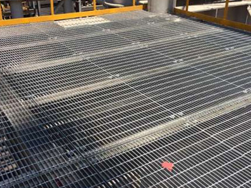 Patent  Dense Press-Locked Steel Grating