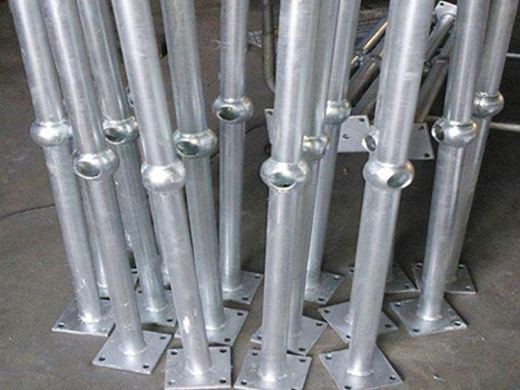 Outdoor Exterior Galvanized Metal Welding Handrail Railing(图2)