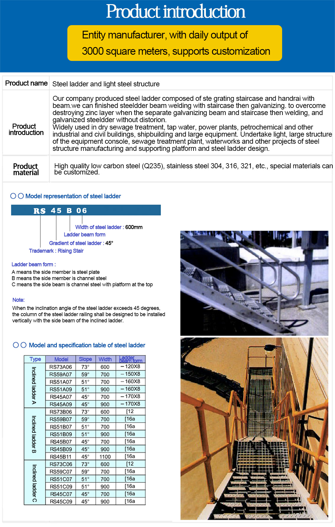 Indoor Revolving Staircase Outdoor Viewing Emergency Revolving Evacuation Steel Ladder Escalier Meta(图3)