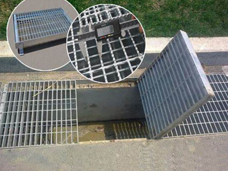 Galvanised Steel Drain Trench Grate And Frame(图1)